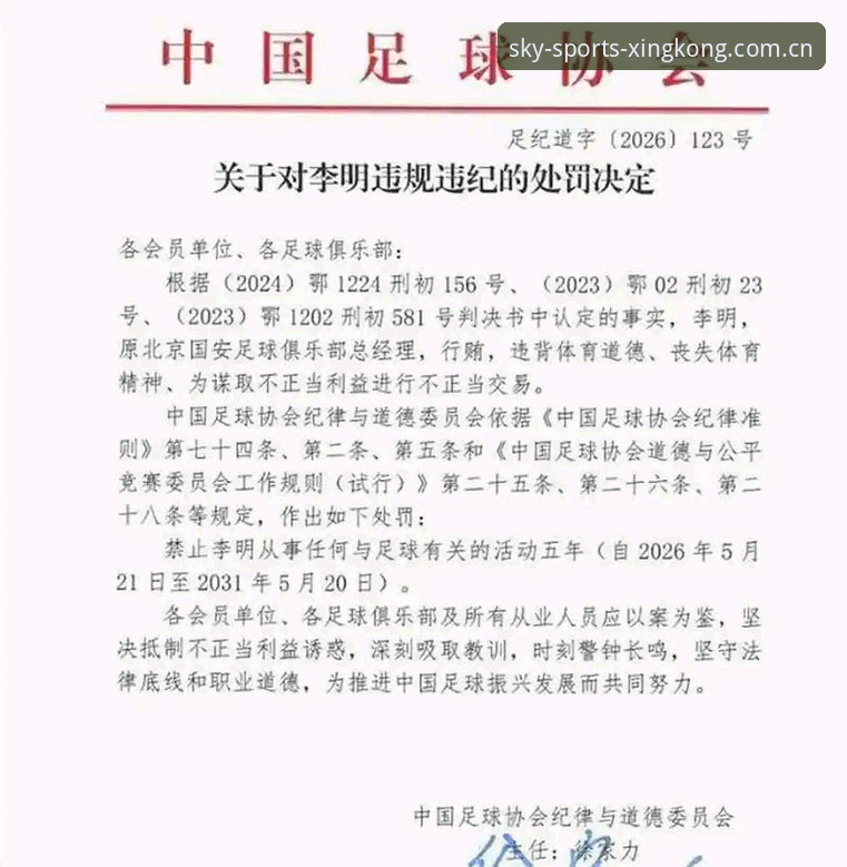 中国足球重磅整顿实用指南：从禁足名单看体育生态变革